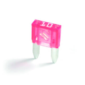 mini zekering 10 ampère 5 stuks in blister