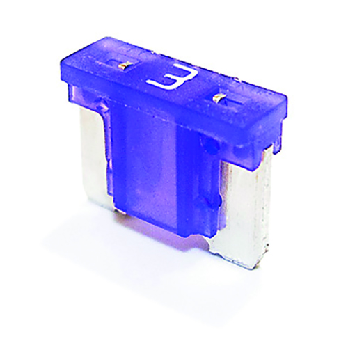 steekzekering 5 stuks LP  3amp in blister