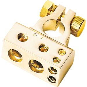 Batterij Behuizing / positive (goud ) 1 x 35 mm² /1 x 20 mm²/ 2x10mm