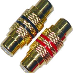 RCA Adapter stereo female > female 1 x red/ 1 x black