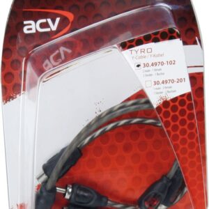 TYRO - Y-Kabel Economy Line 2x Male - 1x Female