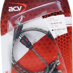 TYRO - Y-Kabel Economy Line 1x Male - 2x Female