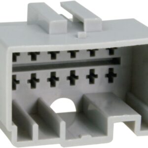 Behuizing grijs 12-Pin (Bulk) Volvo C70/ S40/ S80/ V70/ XC70/ XC90