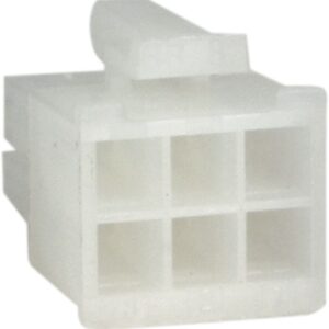 Molex Behuizing Wit 6-Pin (Bulk)