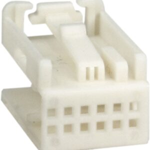 MQS carriage cover 12-pol Wit (voor art. 33 ABMS 9) (Bulk)