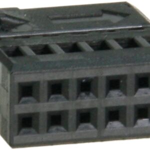 MQS female Behuizing 12-pole Quadlock additional plug (voor: 321025) (Bulk)