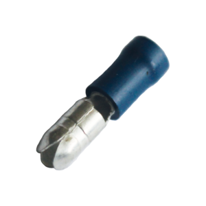 kabelschoen 5stuks 1.5x2.5 blauw in blister