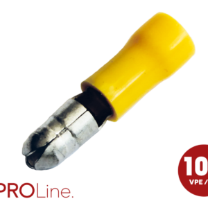 Kabelschoen 4.0x6.0 geel (100stuks) ACV PROLine