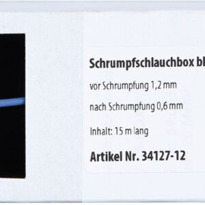 Krimpkous Blauw Ø 1.2 mm / Lengte 15 meter
