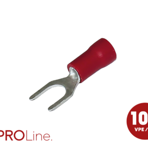 Kabelvork 0.5x1.5 rood M5 (100stuks) ACV PROLine