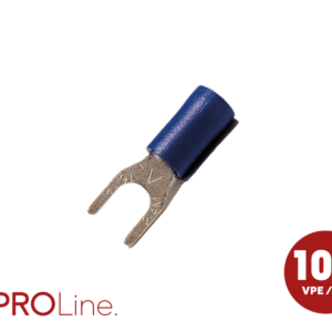 Kabelvork 1.5x2.5 blauw M4 (100stuks) ACV PROLine