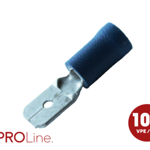 Kabelschoen 4.8x0.5 blauw (100stuks) ACV PROLine