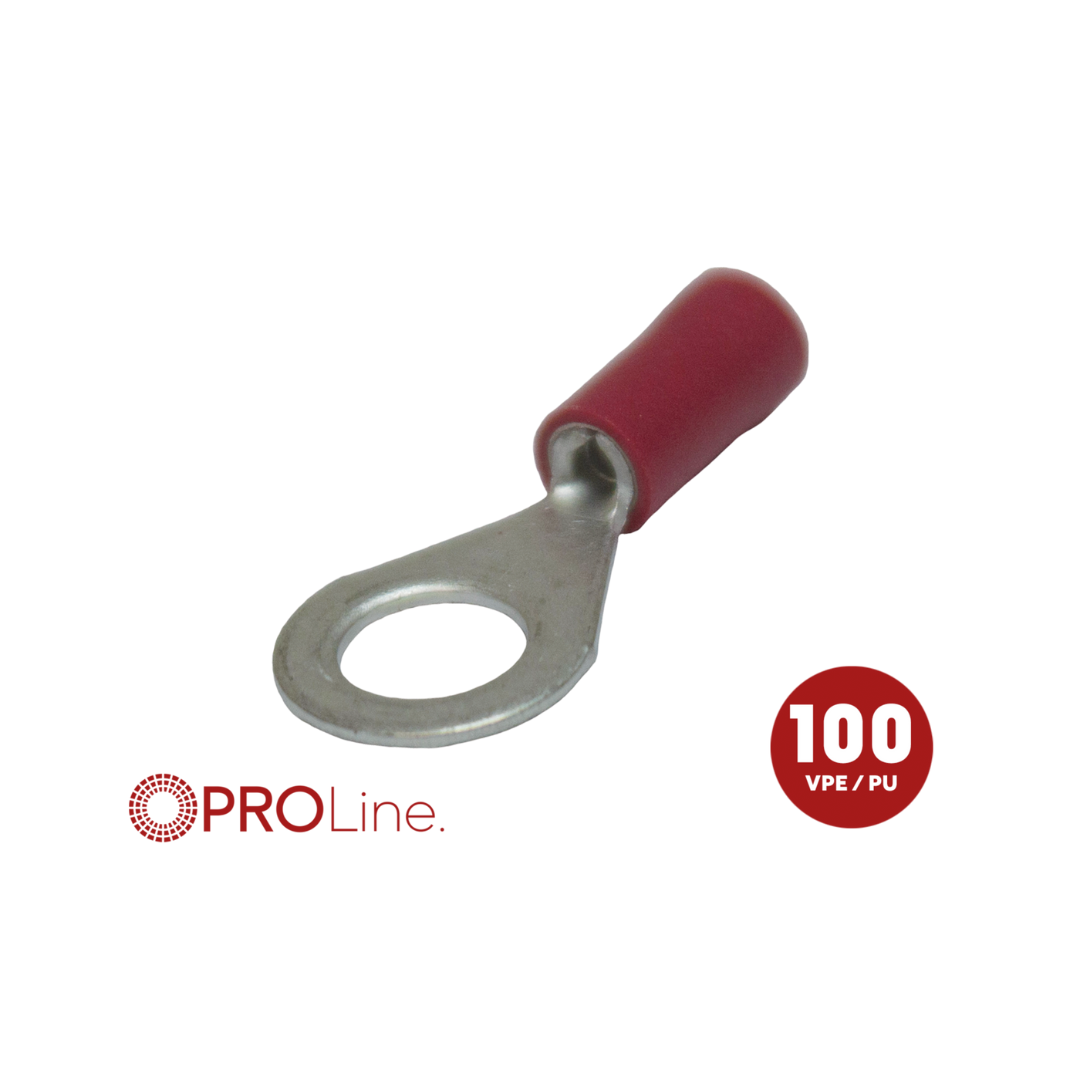 kabeloog 0.5x1.5 rood M6 (100stuks) ACV PROLine