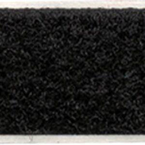 Klittenband Breedte 20 mm / Lengte 25 meter Zwart - zachte zijde