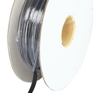 Gevlochten Kabelbescherming 5 - 12 mm Polyester Zwart Lengte 100 meter