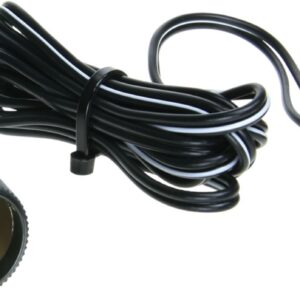 Adapter sigarettenaansteker > 2 x Bananenstekker ca 1.8m