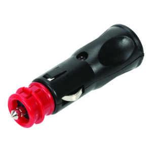 aansteker plug enkel 6/12/24v met glaszekering 16A in blister