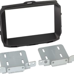 2-DIN Paneel Alfa Romeo Giulietta 2014-> Kleur: Zwart