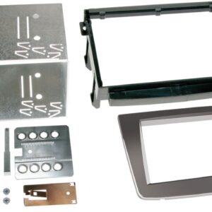 2-DIN Paneel Alfa Romeo MiTo (Typ 955)  2008-2018 - Kleur: Zilver