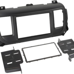 2-DIN Paneel Diverse modellen Citroën - Peugeot - Toyota - Kleur: Zwart
