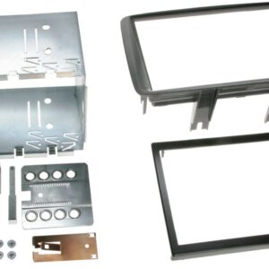2-DIN Paneel Fiat Panda (169) 2003-2012 Kleur: Anthraciet