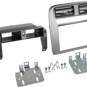 2-DIN Paneel Fiat Grande Punto 2005-2010 Kleur: Antraciet Metallic
