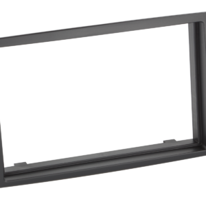 2-DIN Paneel Citroën - Fiat - Opel - Peugeot - Kleur: Zwart (enkel afwerkrand)