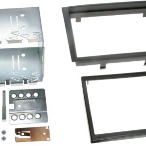 2-DIN Paneel Citroën - Fiat - Opel - Peugeot - Kleur: Zwart