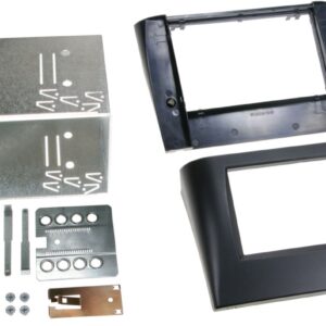 2-DIN Paneel Fiat Stilo (192) 2001-2008 Kleur: Zwart
