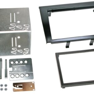 2-DIN Paneel Fiat Bravo (198) 2007-2014 - Kleur: Piano Zwart