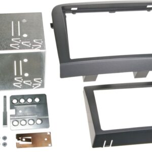 2-DIN Paneel Fiat Croma (194)| 2005-2010 | Kleur: Zwart
