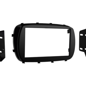 2-DIN Paneel Fiat 500X 2015-2024Kleur: Zwart (METRA)