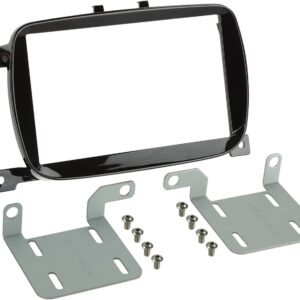 2-DIN Paneel Fiat 500 | 2016> | Kleur: Piano Zwart