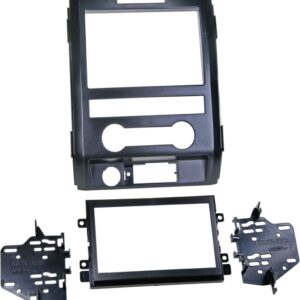 2-DIN Paneel Ford F-150 2009-2014 Kleur: Zwart (METRA)