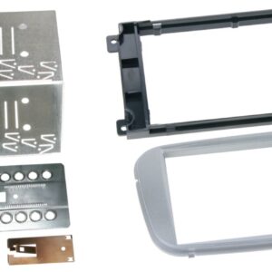 2-DIN Paneel diverse modellen Ford - Kleur: zilver