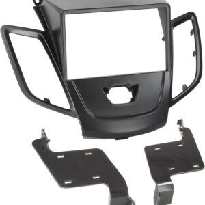 2-DIN Paneel Ford Fiesta (JA8) 2008-2017 - Kleur: Zwart