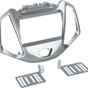 2-DIN Paneel Ford Ecosport 2014-2019 Kleur: Zilver