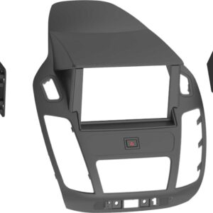 2-DIN Paneel Ford Transit Connect / Tourneo Connect  Kleur: Zwart (METRA)