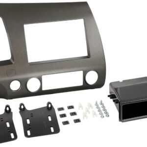 2-DIN Paneel Honda Civic Hybrid (FD1/FD3/FK1.3/FN1.4) Kleur: Antracite (METRA)