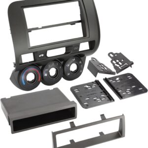 2-DIN Paneel Honda Fit 2006-2007 Kleur: Zwart (METRA)