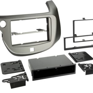 2-DIN Paneel Honda Fit/ Jazz 2009-2013 - Kleur: zwart (METRA)