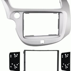 2-DIN radiopaneel Honda Fit/Jazz(GE) 2008-2015 zilver (METRA)
