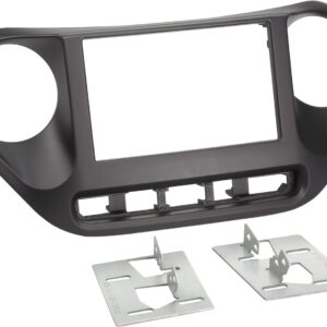 2-DIN Paneel Hyundai i10 2013-2019 - Kleur: zwart