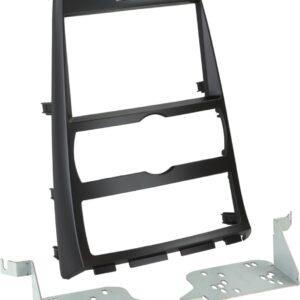 2-DIN Paneel Hyundai Genesis (BK) 2010-2013 Kleur: Zwart
