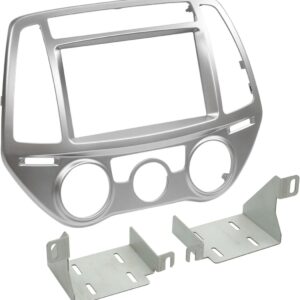 2-DIN Paneel Hyundai I20 2012-2014 Kleur: Zilver