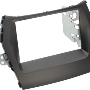 2-DIN Paneel Hyundai Santa Fé (DM) 2012-2019 Kleur: Zwart