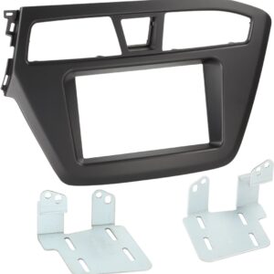 2-DIN Paneel Hyundai I20 2014-2020 - Kleur: zwart