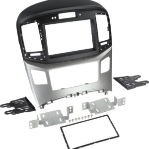 2-DIN Paneel Hyundai H1 2015-2019 Kleur: Zwart/ Zilver