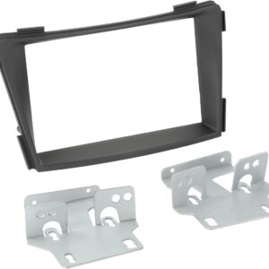 2-DIN Paneel Hyundai i40 (VF) i40cw (VF)  Kleur: Zwarts
