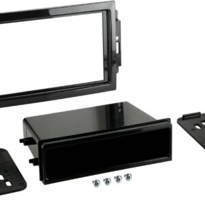 2-DIN Paneel Diverse modellen Chrysler - Jeep - Dodge  Kleur: zwart (METRA)